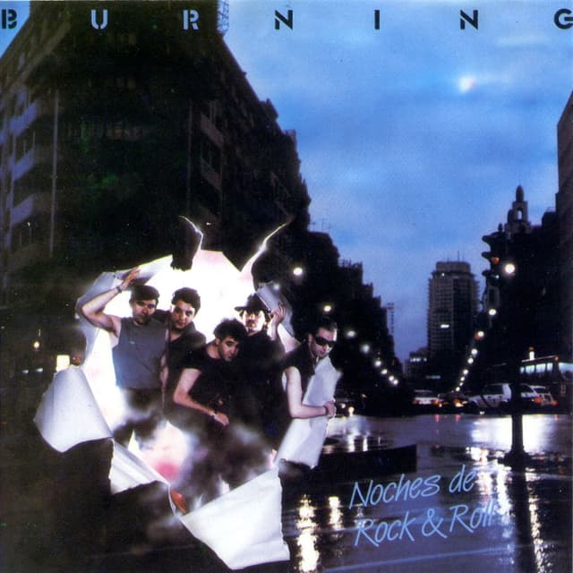 Album cover art for Noches de Rock & Roll