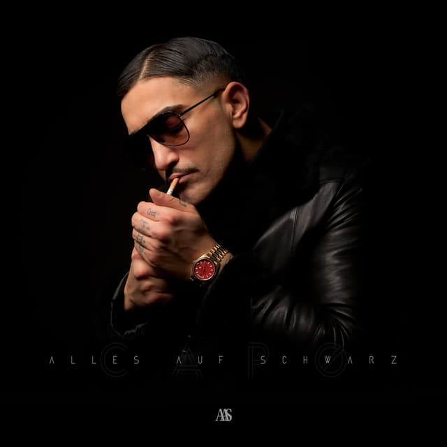 Album cover art for Alles auf Schwarz