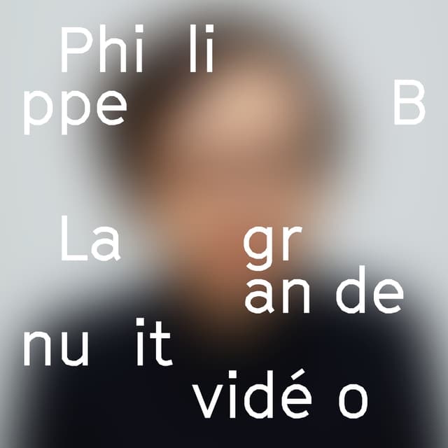 Album cover art for La Grande Nuit vidéo