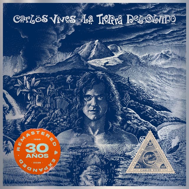 Album cover art for La Tierra del Olvido 30 Años