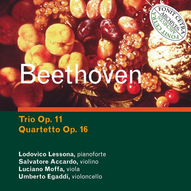 Album cover art for Trio Op. 11 - Quartetti Op. 16