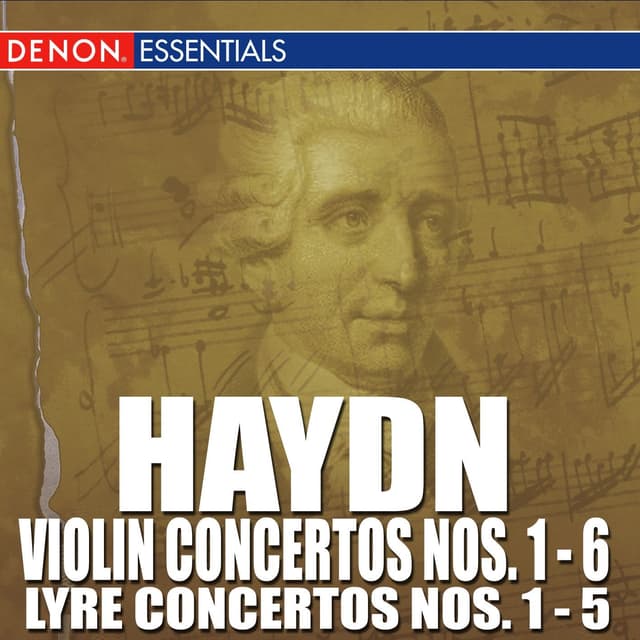 Album cover art for Haydn: Concertos For Violin Nos. 1 - 6 & Concertos For Lyre Nos. 1 - 5