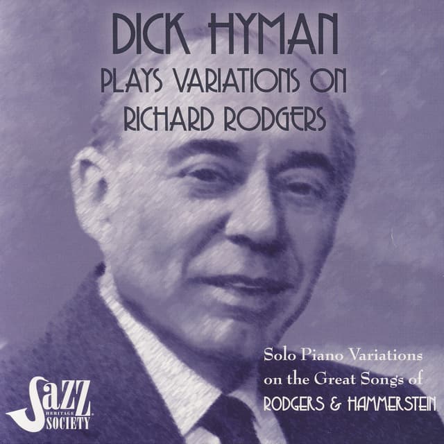 Album cover art for Dick Hyman Plays Variations On Richard Rodgers: Rodgers & Hammerstein