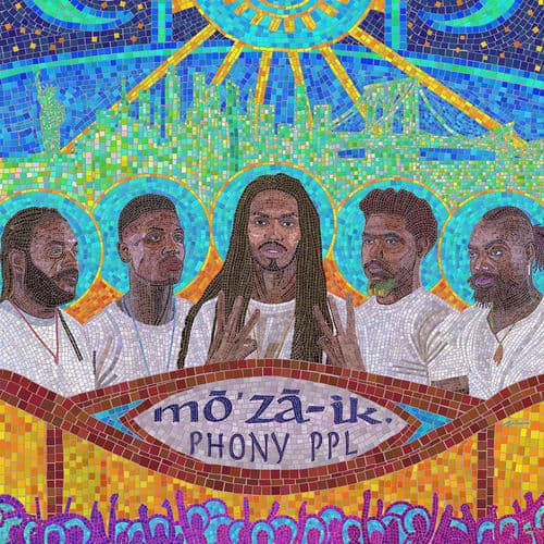 Album cover art for mō'zā-ik.