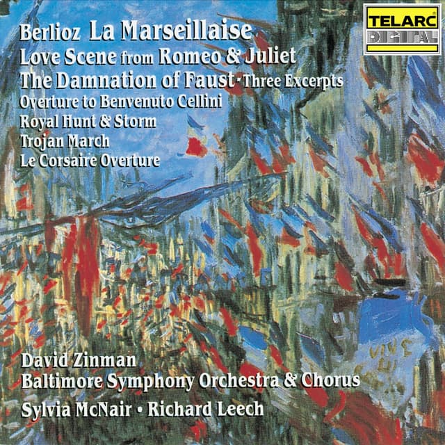 Album cover art for Berlioz: La Marseillaise & Other Favorites