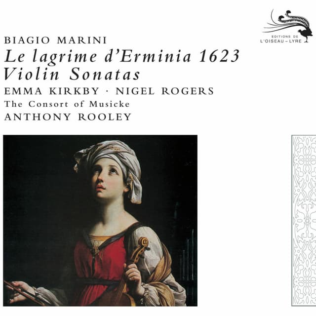 Album cover art for Marini: Le Lagrime d'Ermina
