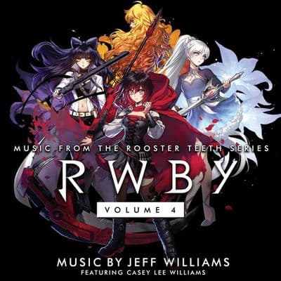 Album cover art for RWBY, Vol. 4 (Music from the Rooster Teeth Series) [Série TV]