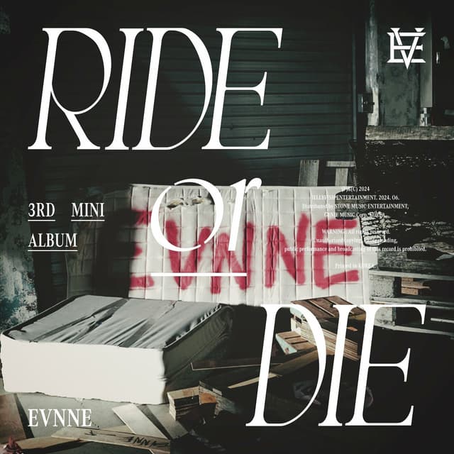 Album cover art for RIDE or DIE