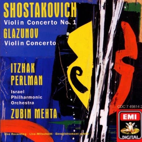 Album cover art for Shostakovich : Violin Concerto N°. 1 - Glazunov