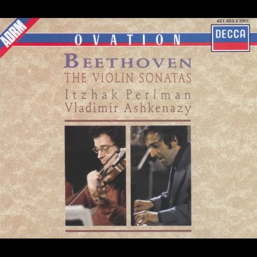 Album cover art for Beethoven : The Violin Sonatas