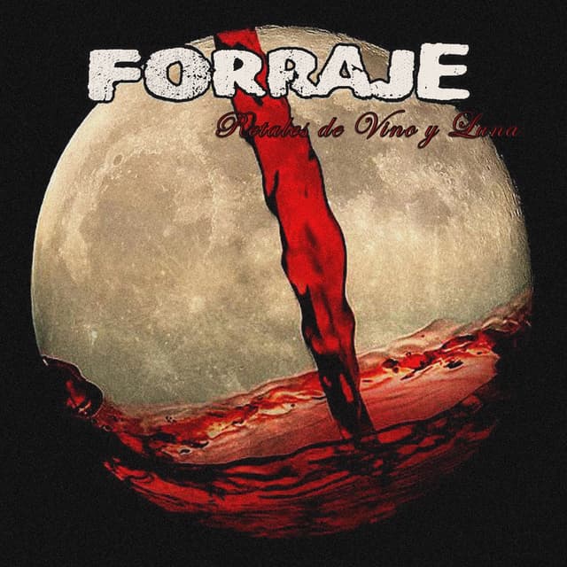 Album cover art for Retales de vino y luna