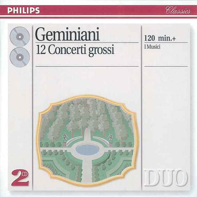 Album cover art for Geminiani: 12 Concerti Grossi, Op. 5