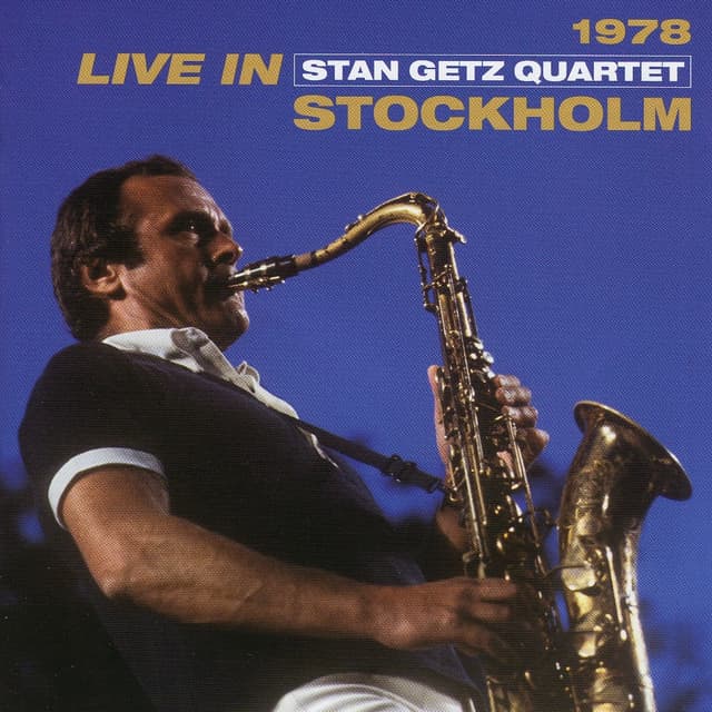 Album cover art for Live In Stockholm 1978