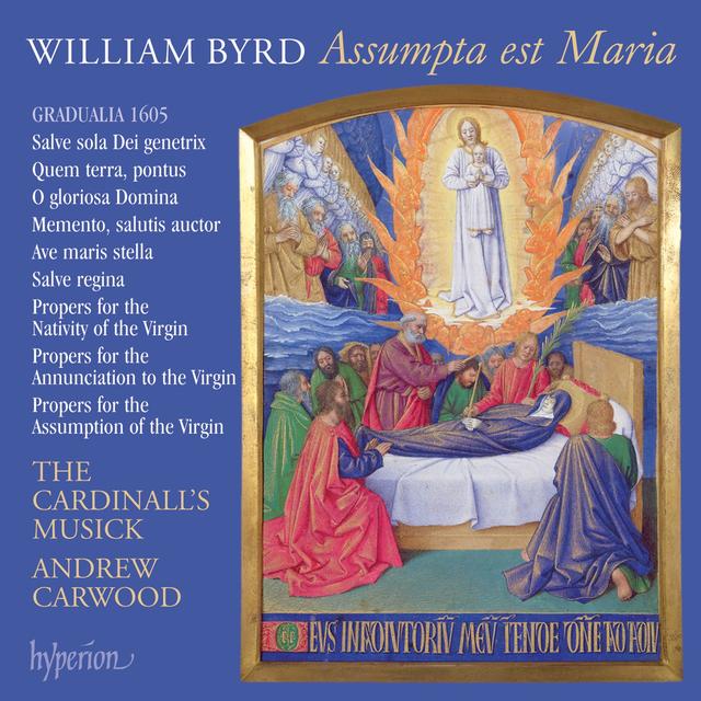 Album cover art for William Byrd : Assumpta Est Maria