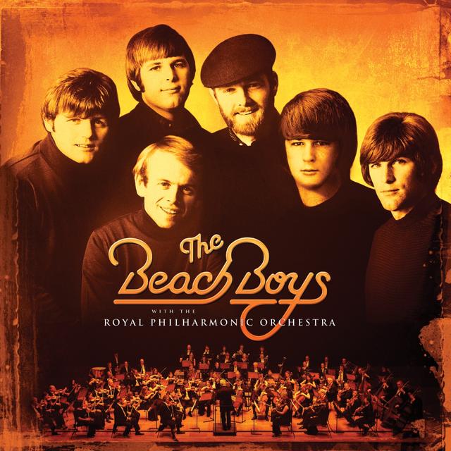 Album cover art for The Beach Boys with the Royal Philharmonic Orchestra