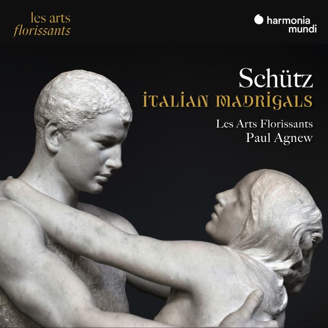 Album cover art for Schütz: Italian Madrigals