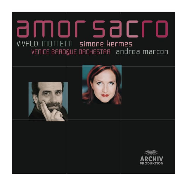 Album cover art for Vivaldi: Amor Sacro
