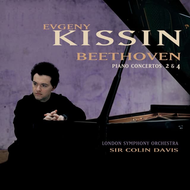 Album cover art for Beethoven: Piano Concertos Nos. 2 & 4