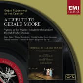 Album cover art for Homage to Gerald Moore & Tribute to Gerald Moore
