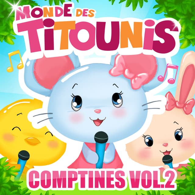 Album cover art for Comptines, Vol. 2