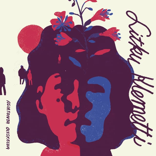 Album cover art for Asiatonta oleskelua