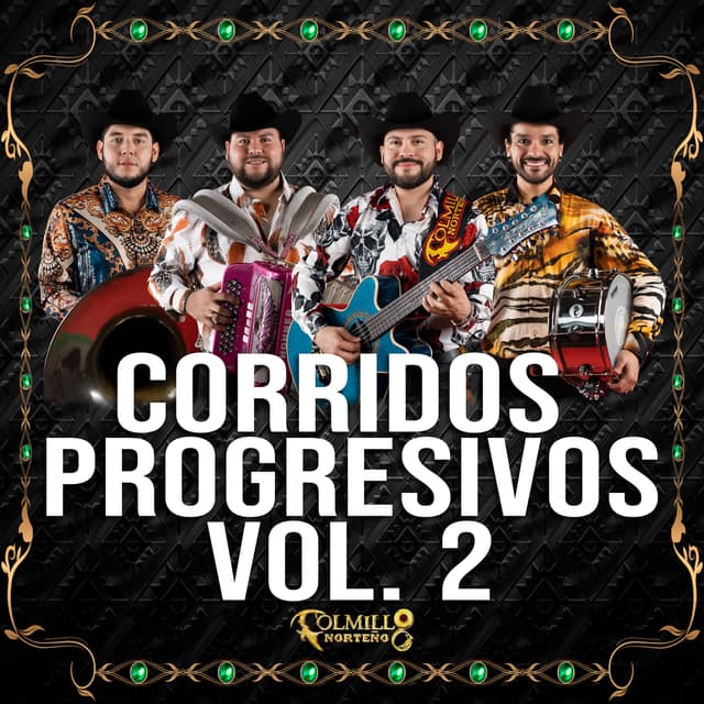 Album cover art for Corridos Progresivos, Vol. 2