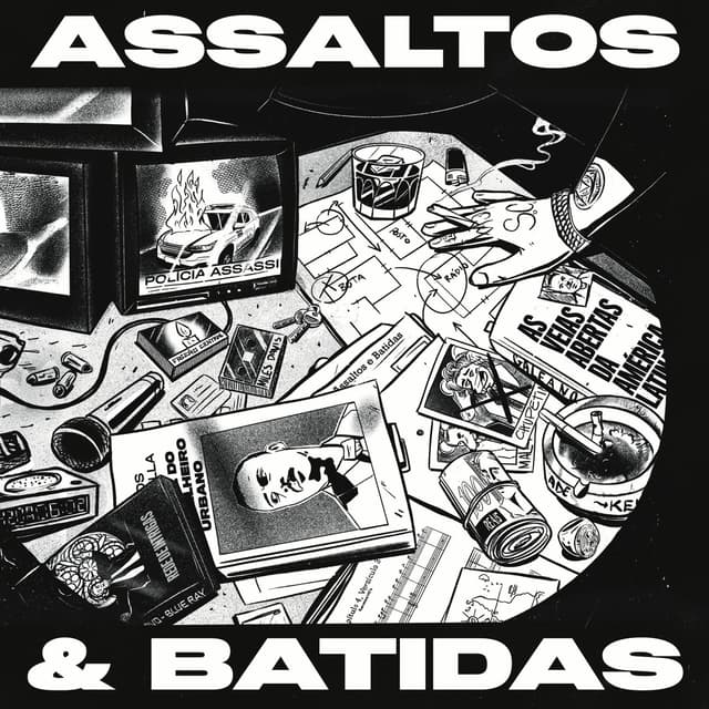 Album cover art for ASSALTOS E BATIDAS