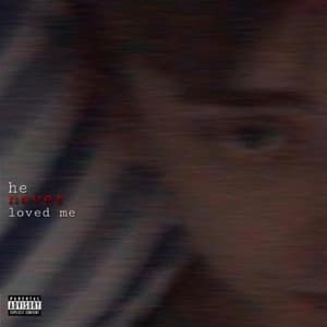Album cover art for HE NEVER LOVED ME