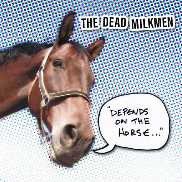 Album cover art for "Depends on the Horse..."