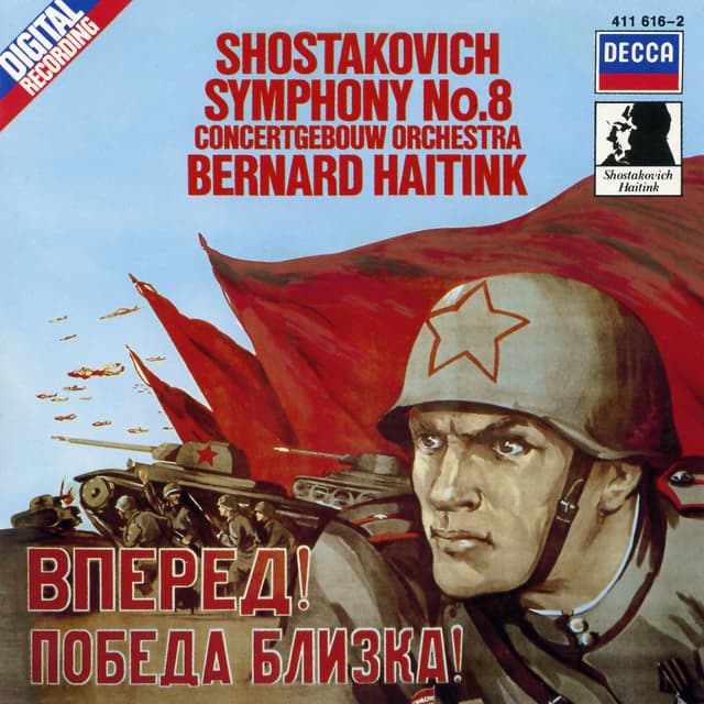 Album cover art for Shostakovich: Symphony No. 8