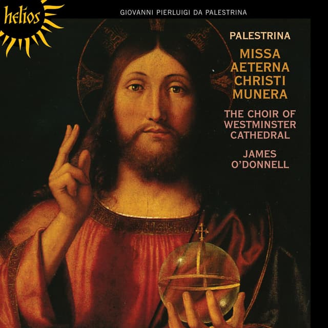 Album cover art for Palestrina : Missa Aeterna Christi Munera