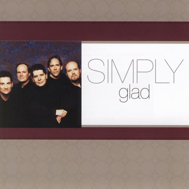 Album cover art for Simply Glad