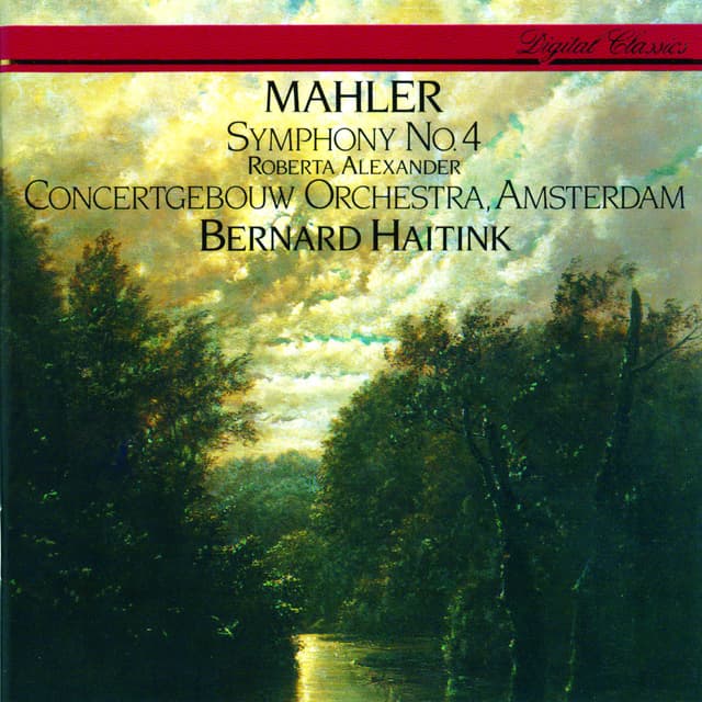 Album cover art for Mahler: Symphonie No. 4