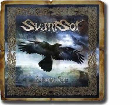 Album cover art for Ravnenes Saga