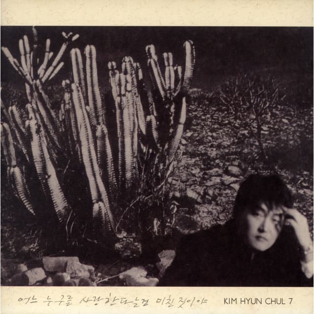 Album cover art for 어느 누구를 사랑한다는건 미친짓이야