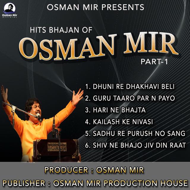 Album cover art for Hits Bhajan of Osman Mir PT-1