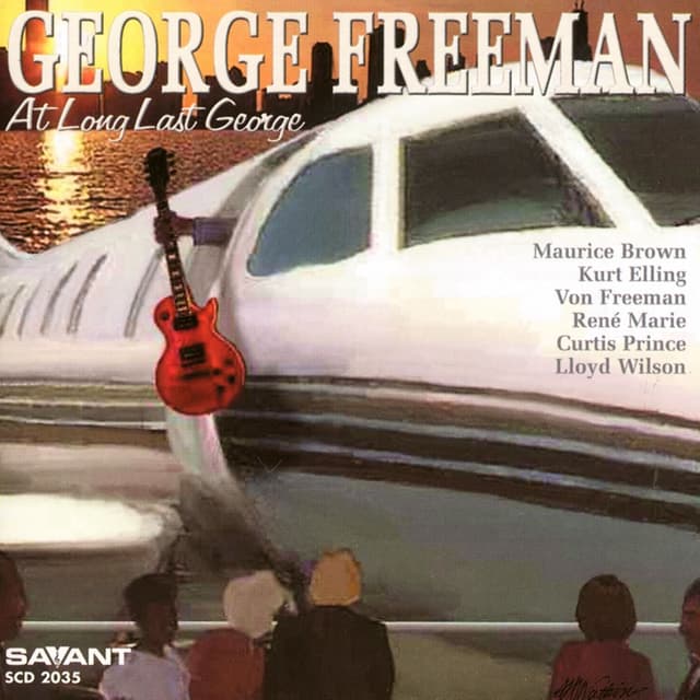Album cover art for At Long Last George