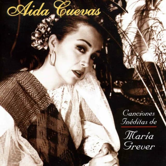 Album cover art for Canciones Inéditas de Maria Grever