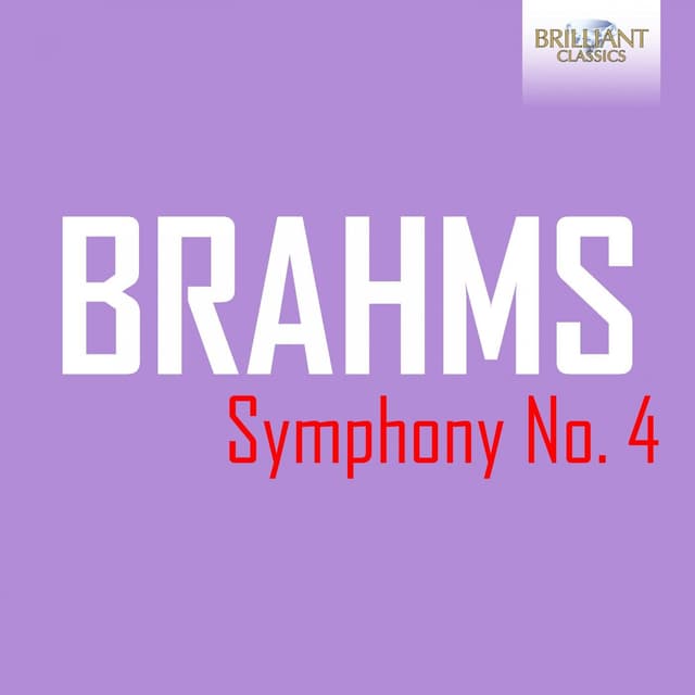 Album cover art for Brahms: Symphony No. 4