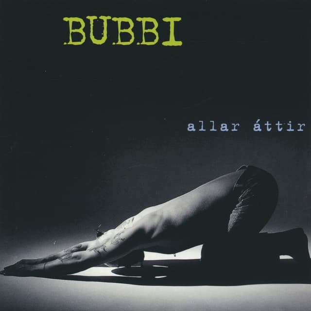 Album cover art for Allar áttir