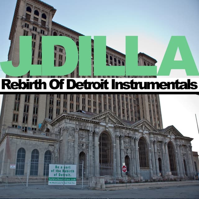 Album cover art for Rebirth of Detroit Instrumentals