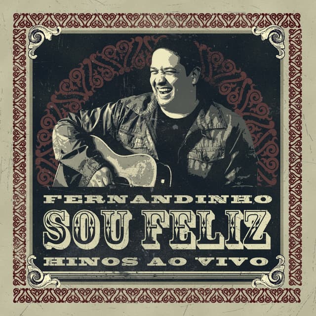 Album cover art for Sou Feliz (ao Vivo)