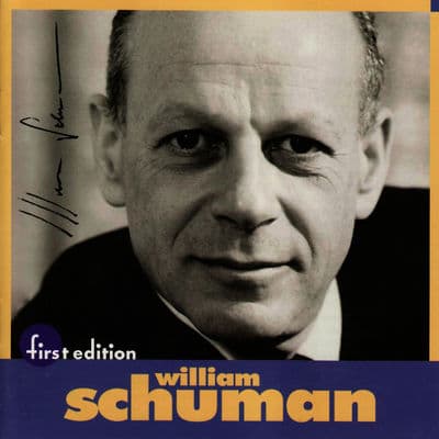Album cover art for William Schuman