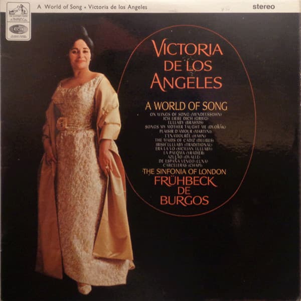 Album cover art for On Wings of Song