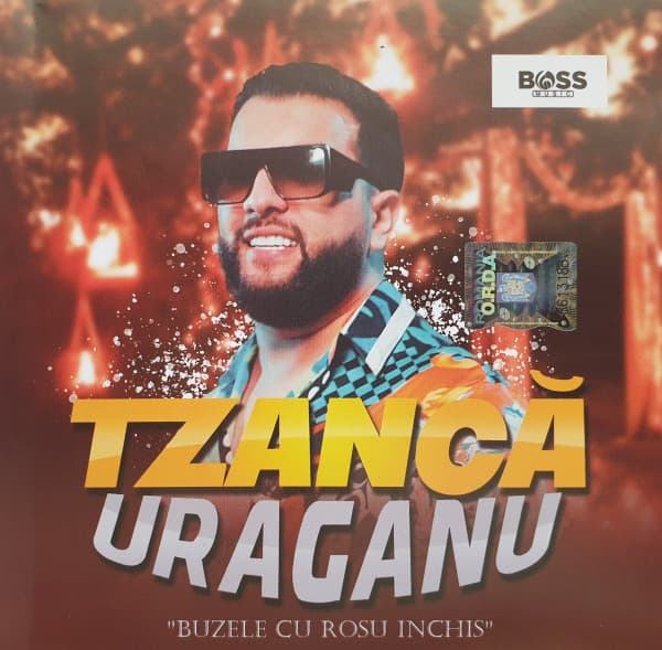 Album cover art for Buzele Cu Rosu Inchis