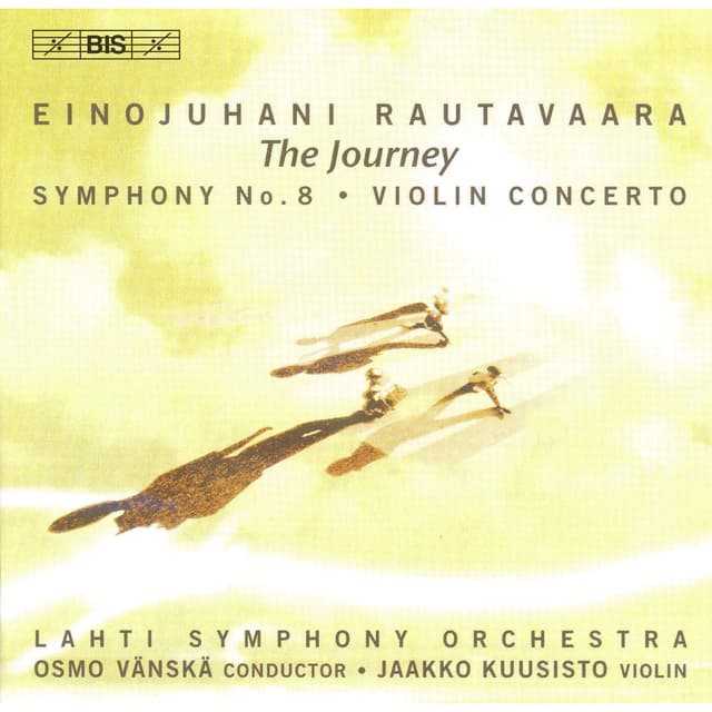 Album cover art for Rautavaara: Symphony No. 8 "The Journey" - Violin Concerto