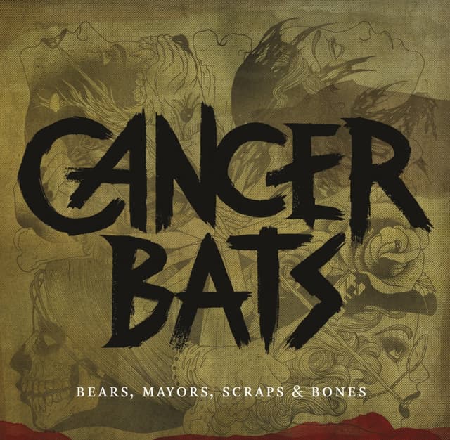 Album cover art for Bears, Mayors, Scraps & Bones