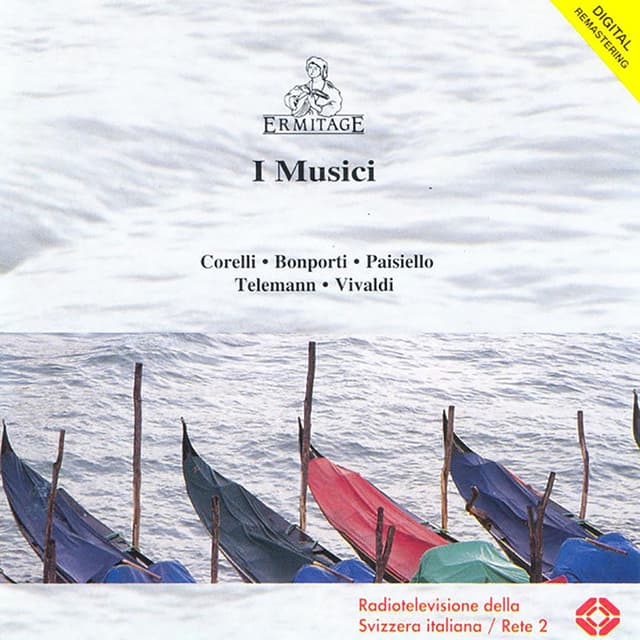 Album cover art for Corelli - Bomporti - Paisiello - Telemann - Vivaldi