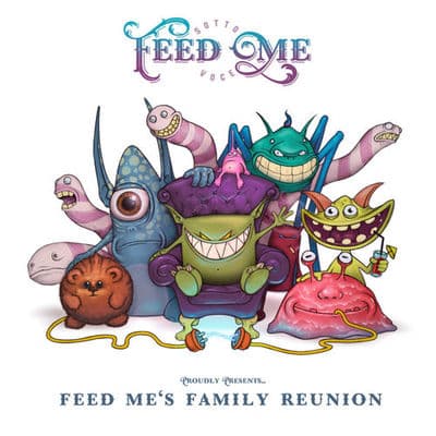Album cover art for Feed Me's Family Reunion