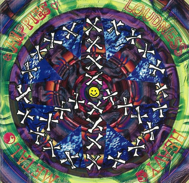 Album cover art for Heavy Metal Hippies